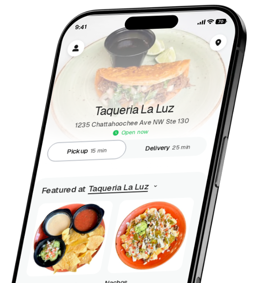 Taqueria La Luz app preview