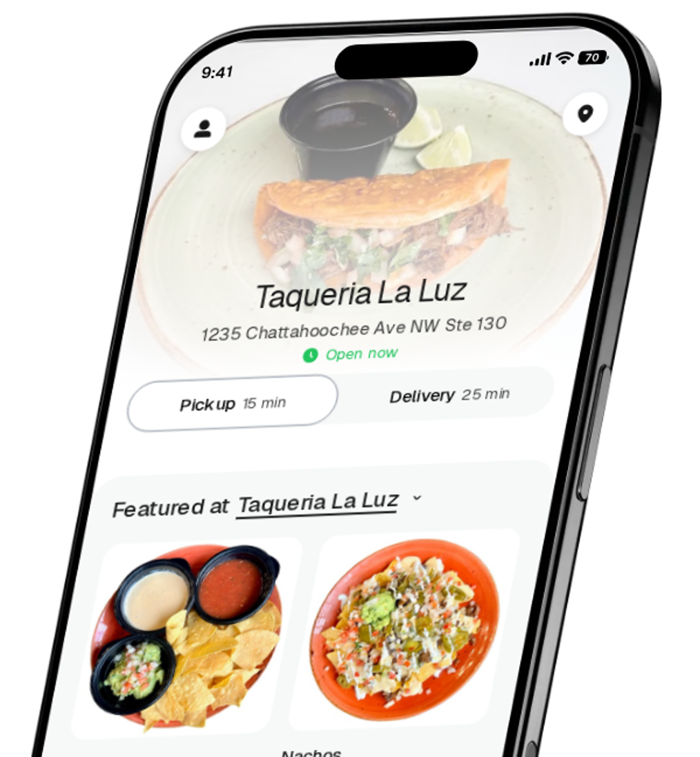 Taqueria La Luz app preview