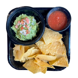 Totopos y guacamole